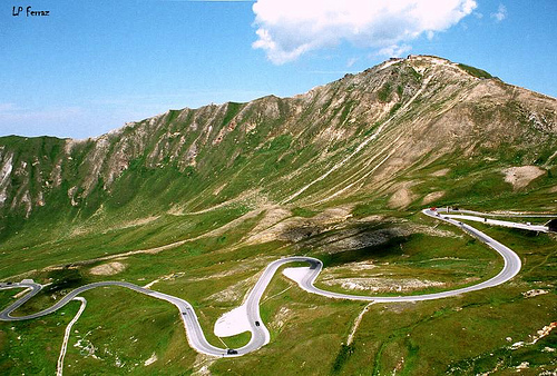 Grossglockner High Alpine Road in Austria 